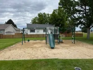 Playset Installation in Hamilton — fitness playset install